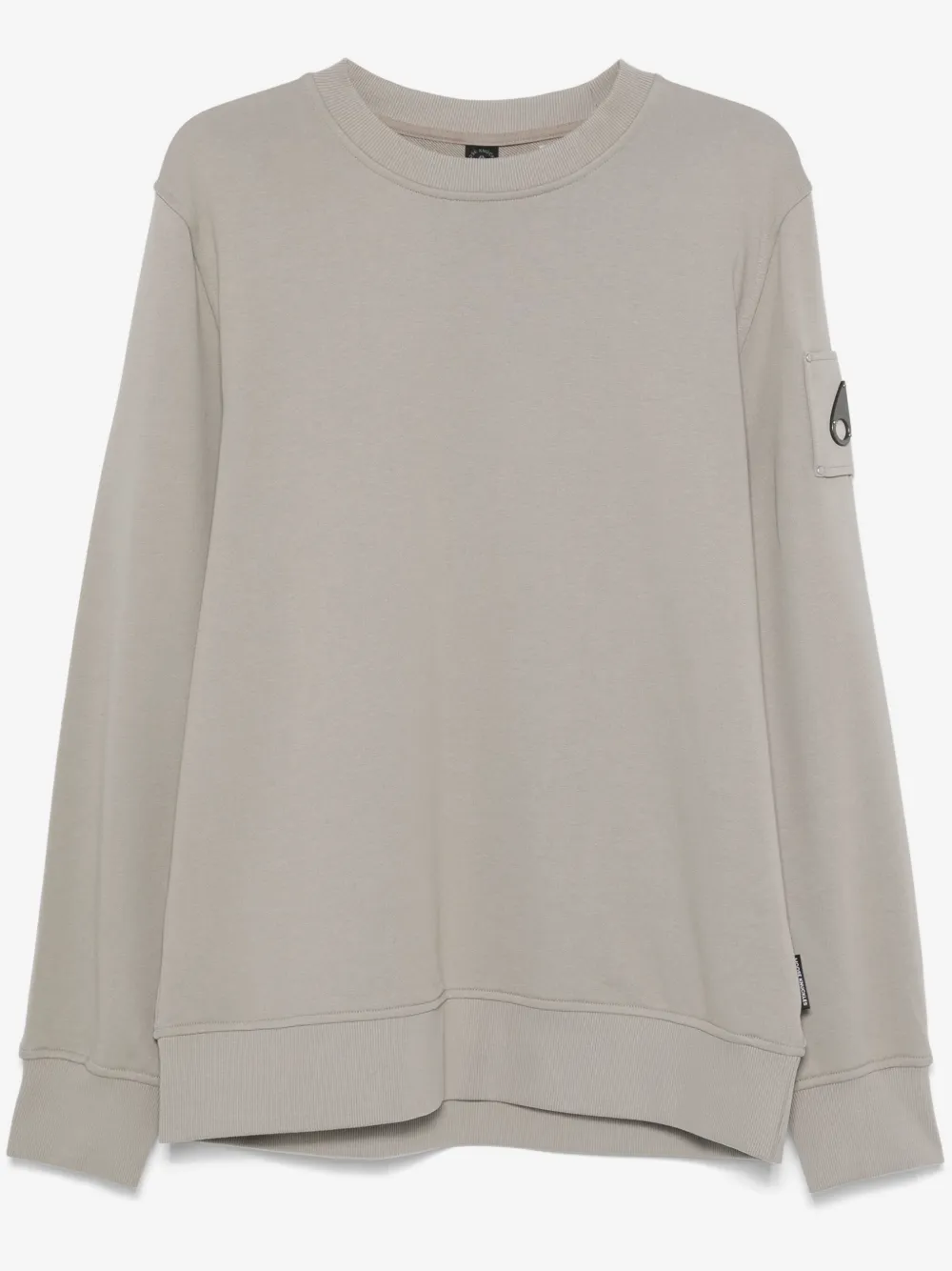 Moose Knuckles Moletom com placa de logo | Cinza | Image 1