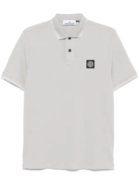 Stone Island playera tipo polo con motivo Compass