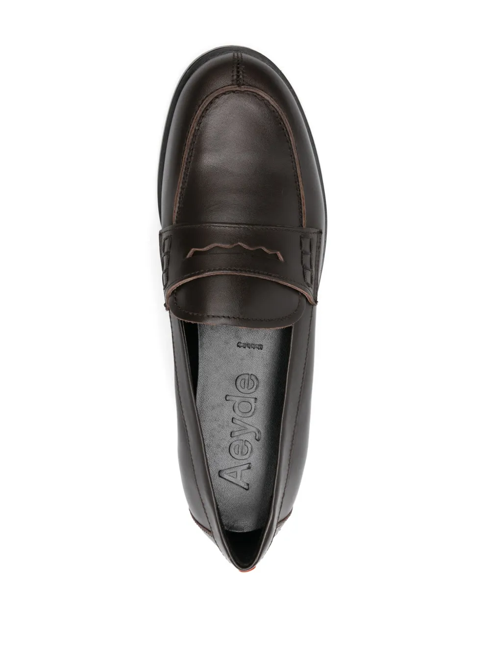 Aeyde Oscar loafers Brown