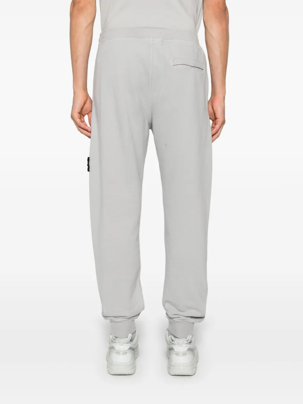 Stone island grey joggers mens online