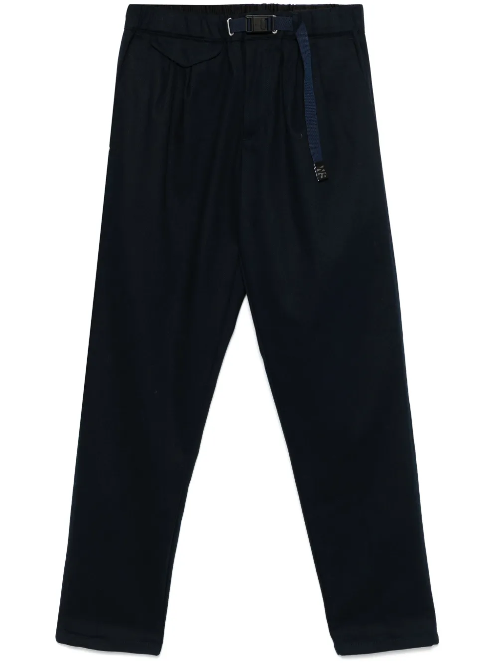 White Sand Broek met toelopende pijpen Blauw