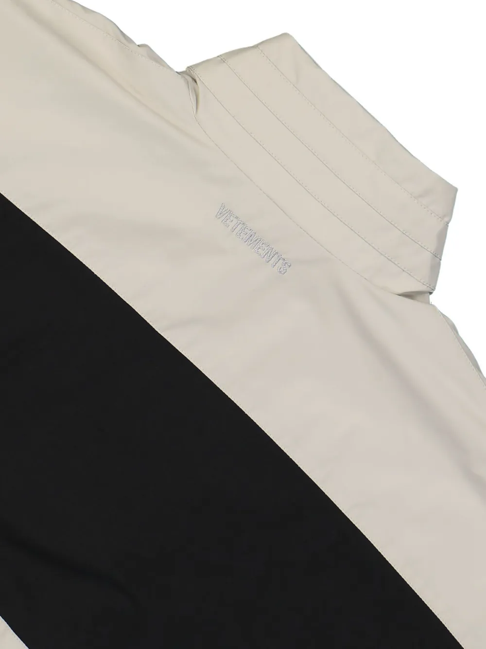 VETEMENTS カラーブロック トラックジャケット | グレー