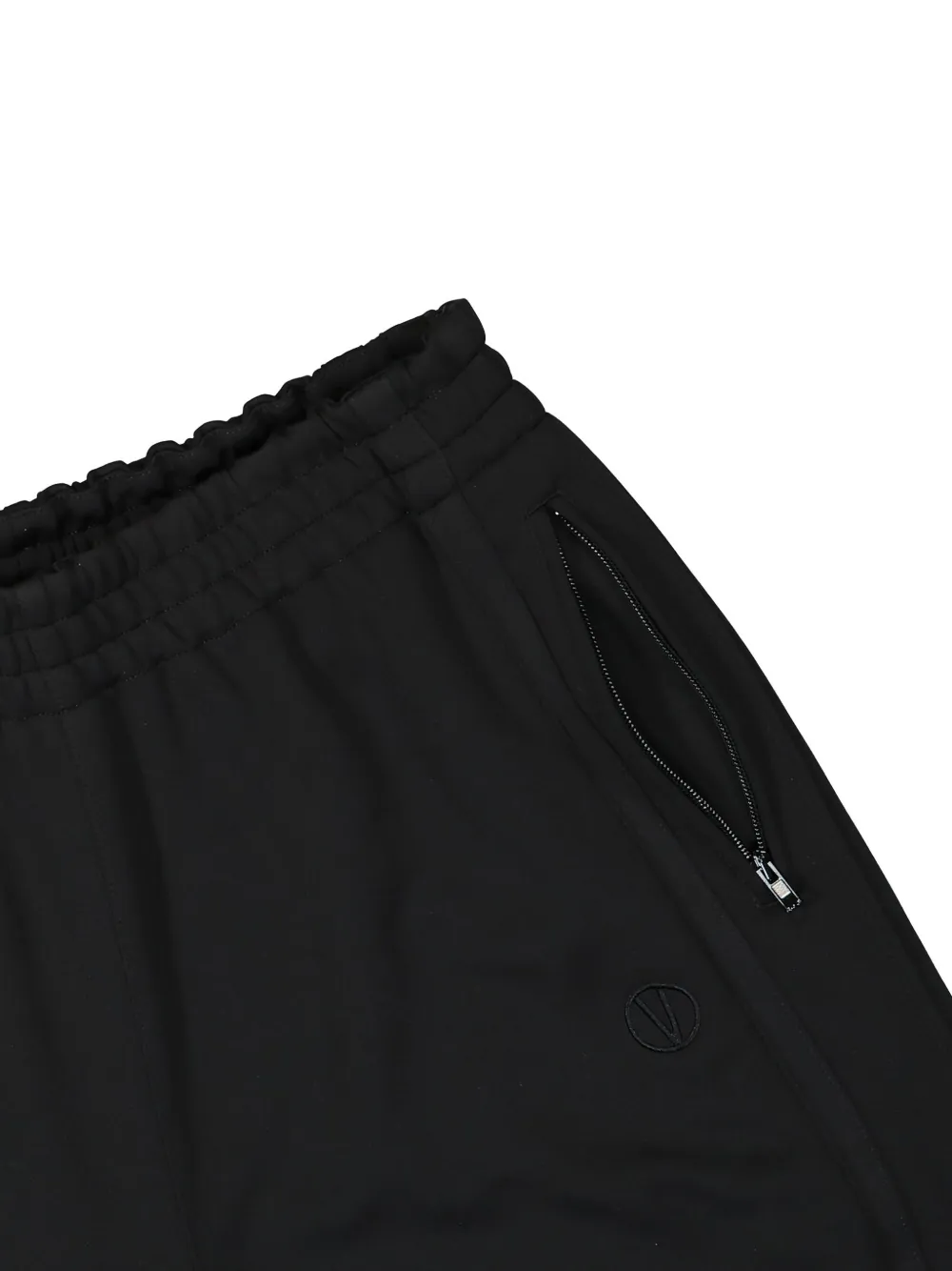 Shop Vetements Wide-leg Track Pants In Black