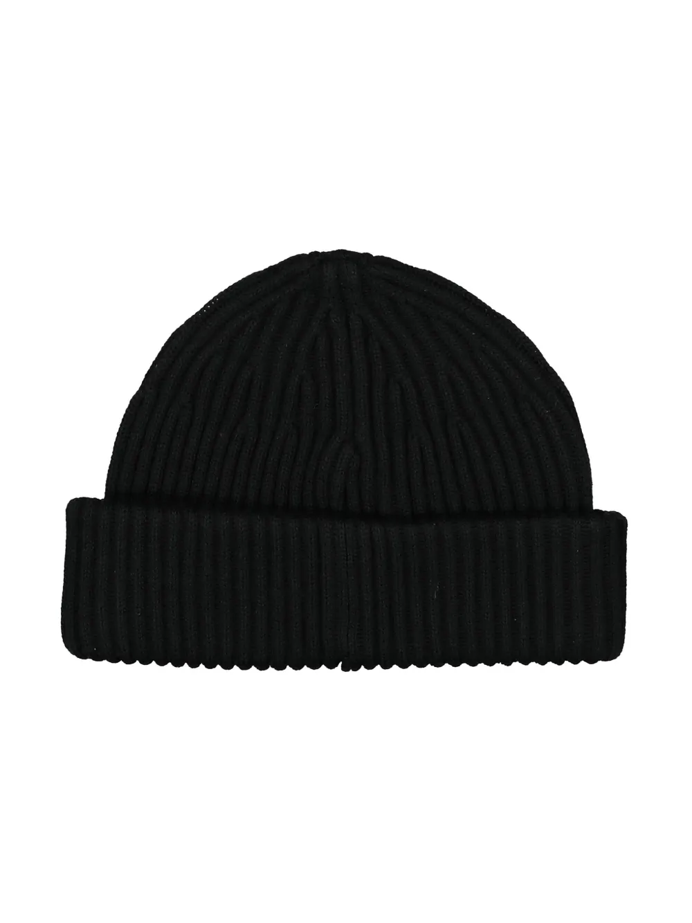 Stone Island wool beanie hat - Zwart