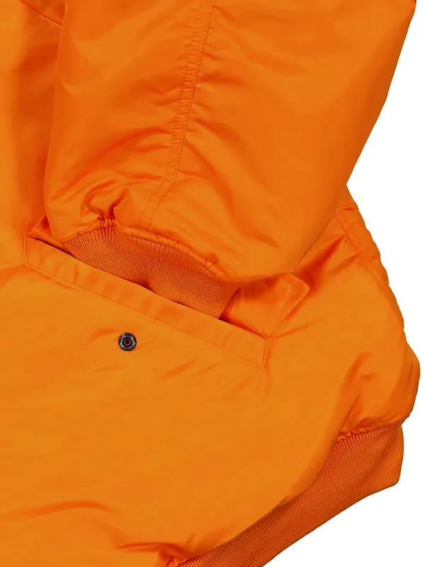 VETEMENTS two-tone zip-up Hoodie | Black | FARFETCH