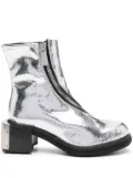 GmbH Ergonomic 50mm riding ankle boots - Silver