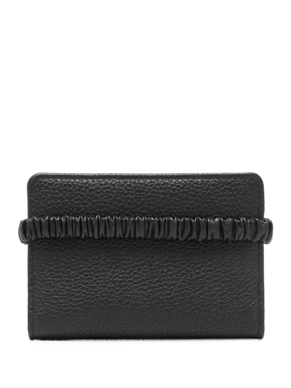 な*る様 miu miu 黒 二つ折り財布 保存袋付き Miu Miu 二つ折り財布 | ブラック | FARFETCH JP