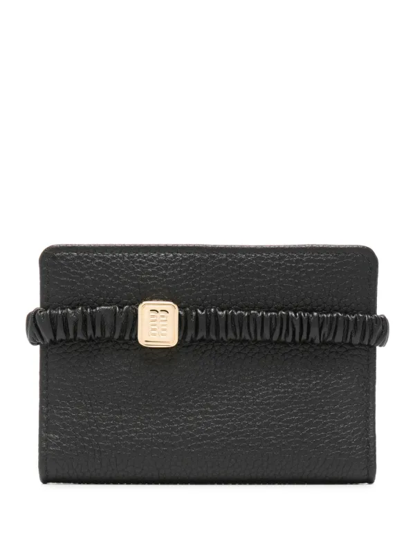 Miu Miu 二つ折り財布 | ブラック | FARFETCH JP