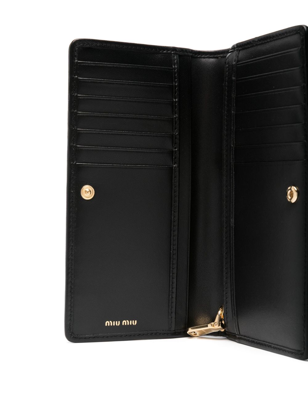 Miu Miu matelasse wallet Women