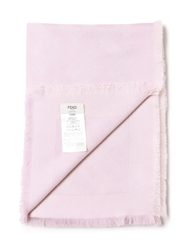 Fendi scarf pink on sale