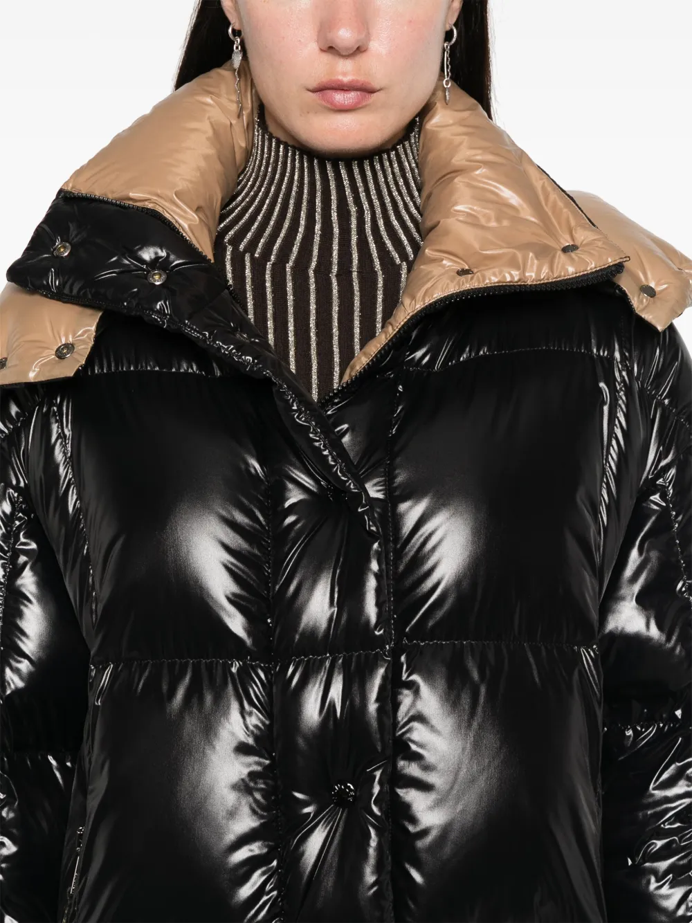 Moncler Parnaiba jas Zwart