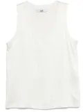 LVIR satin top - White