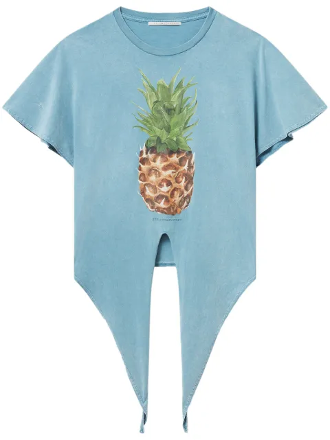 Stella McCartney playera con piñas estampadas