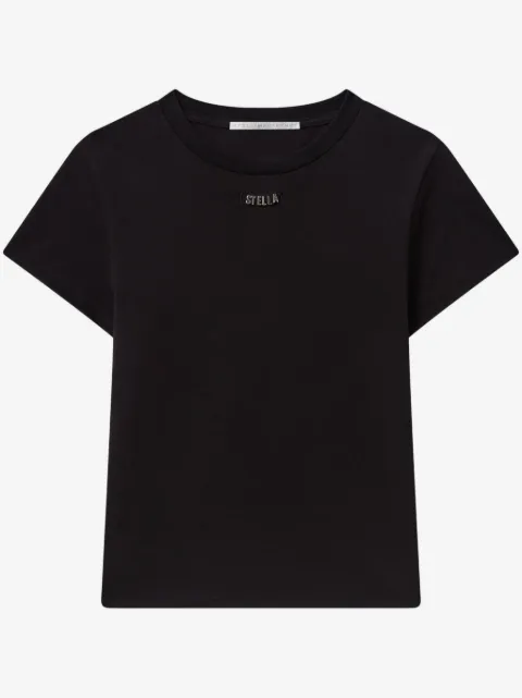 Stella McCartney logo-charm T-shirt