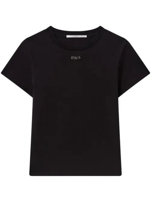 T-shirt à breloque logo - Stella McCartney - Modalova