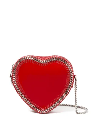 ショルダーバッグ・ポシェット STELLA MCCARTNEY Women Bags 93967 391698WP0610 92947 RED Women Amore red Logo Shoulder Bag | Stella McCartney US