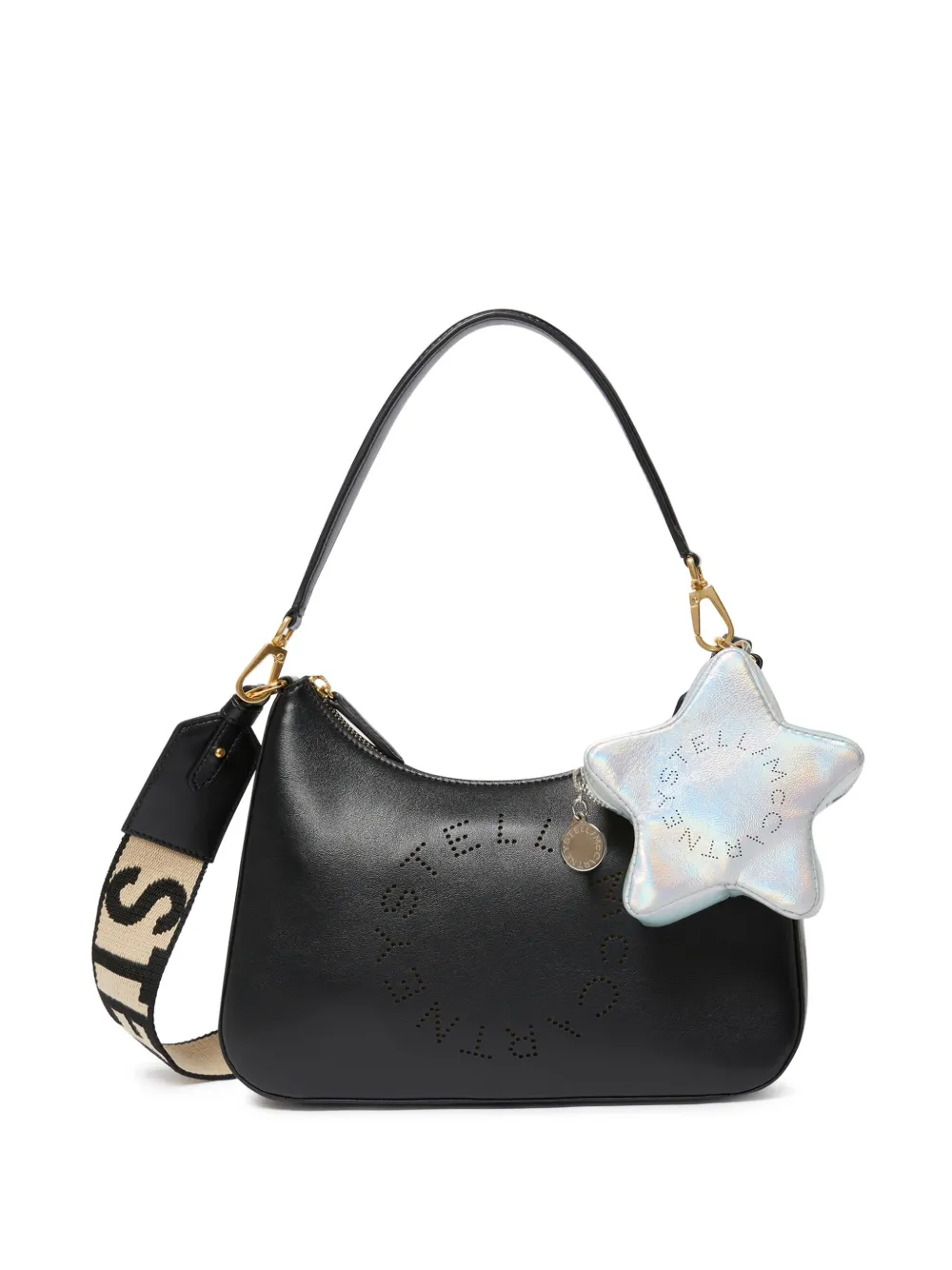 Stella Mccartney Vegan Leather Coin Purse In Silver