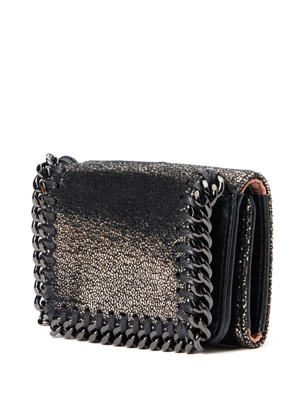 Stella McCartney ファラベラ 三つ折り財布 | ブラック | FARFETCH JP