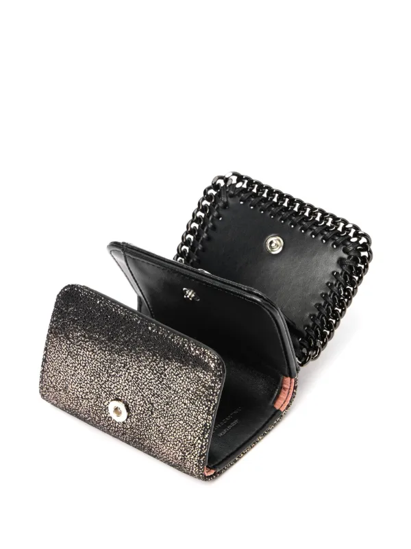 Stella McCartney ファラベラ 三つ折り財布 | ブラック | FARFETCH JP