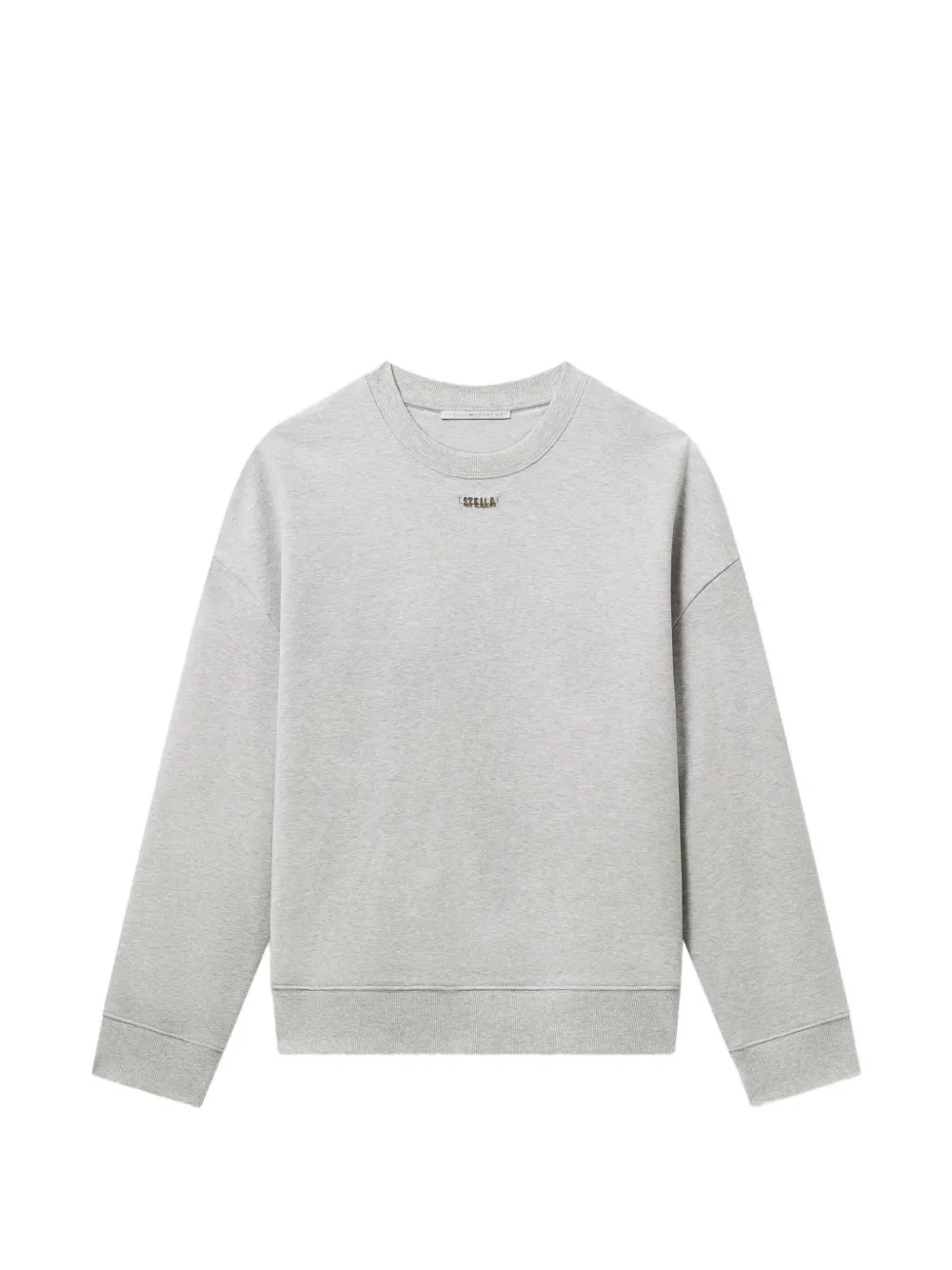Stella McCartney Sweater met logobedel Grijs