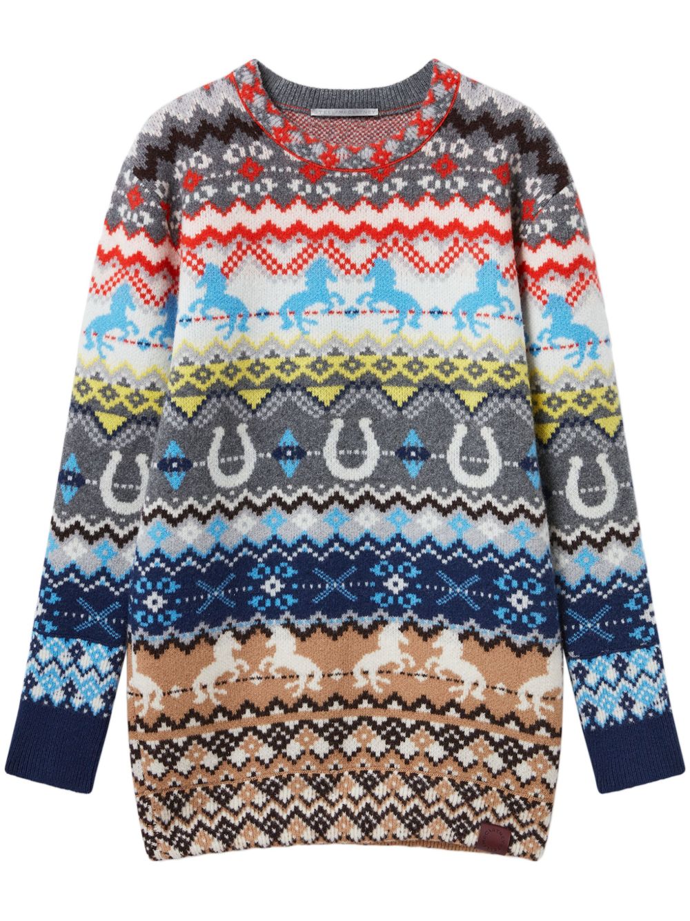 Stella McCartney fair isle-intarsia sweater Women