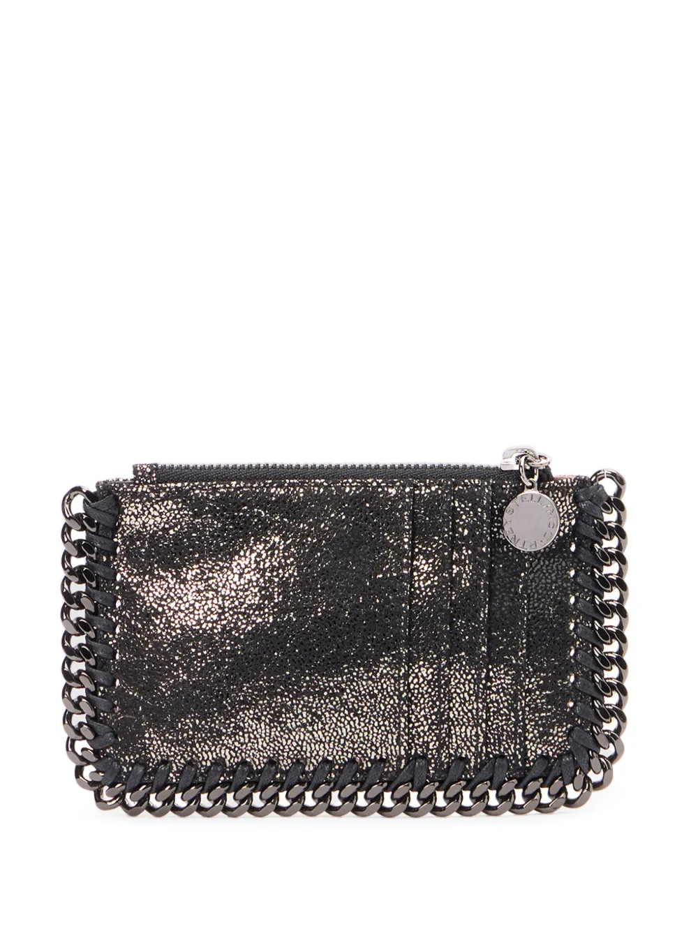 Stella McCartney Falabella card holder - Zwart