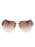 Prada Eyewear Linea Rossa sunglasses - Black