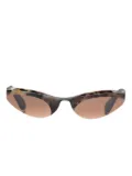 Persol tortoiseshell cat-eye sunglasses - Brown