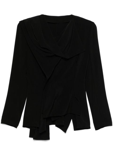 Yohji Yamamoto draped jacket 