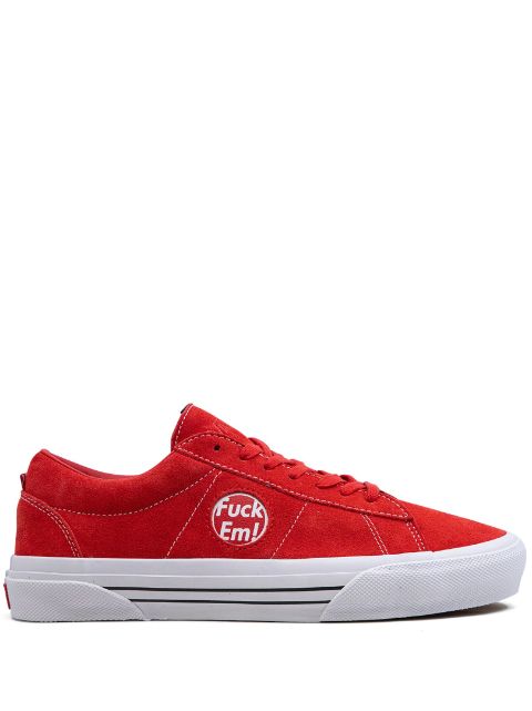 hype Vans x Supreme Skate Sid "F*ck 'Em Pack - Red" sneakers  