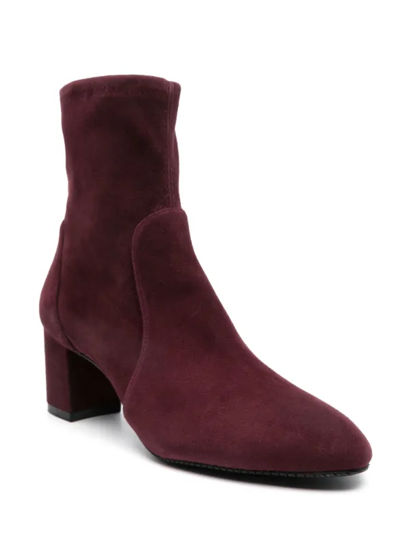 Stuart Weitzman Yuliana 60mm Boots Red FARFETCH UK
