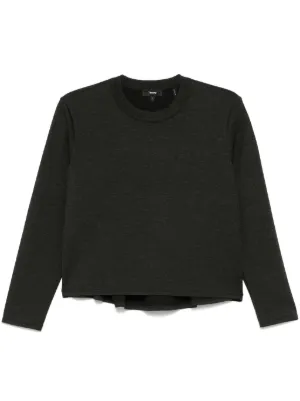 Theory 22ss ニットブルゾン 880 インクウェル（Theory Tops for