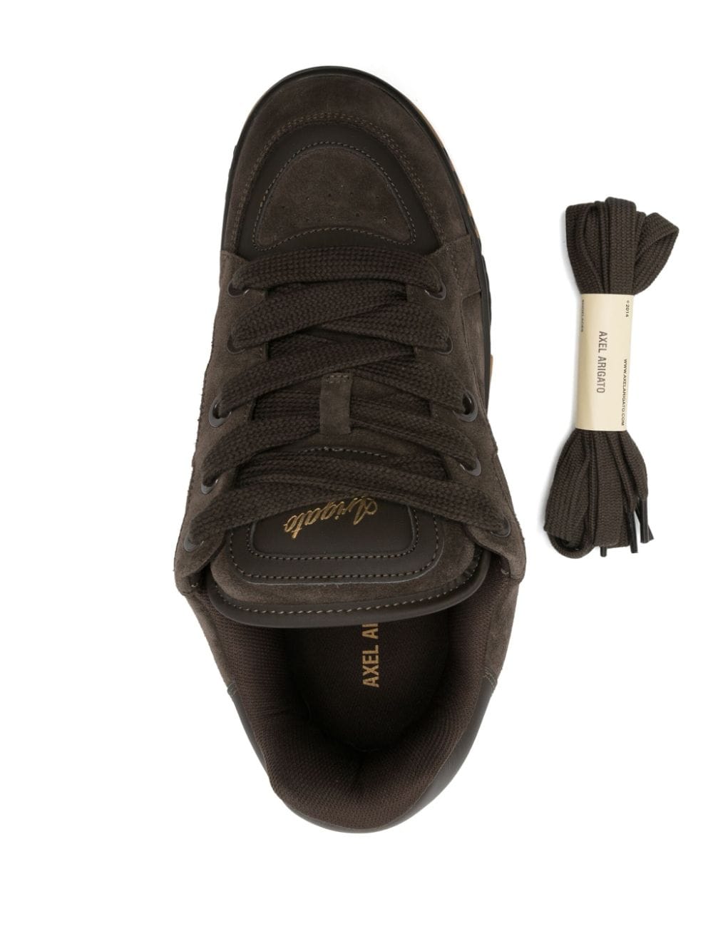 Shop Axel Arigato Area Haze Sneakers In Brown