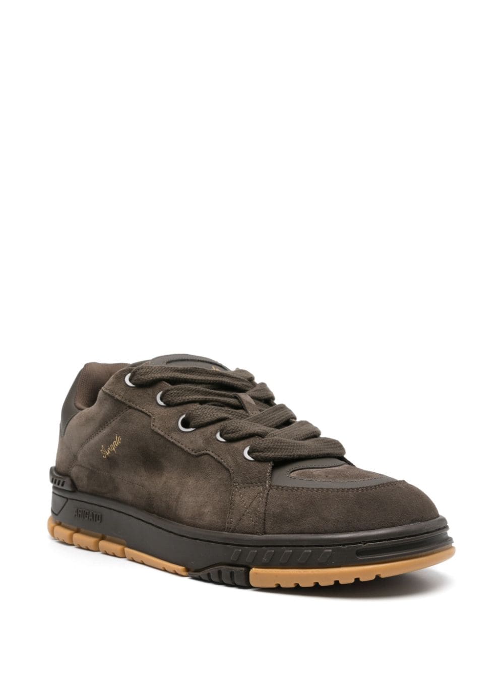 Shop Axel Arigato Area Haze Sneakers In Brown