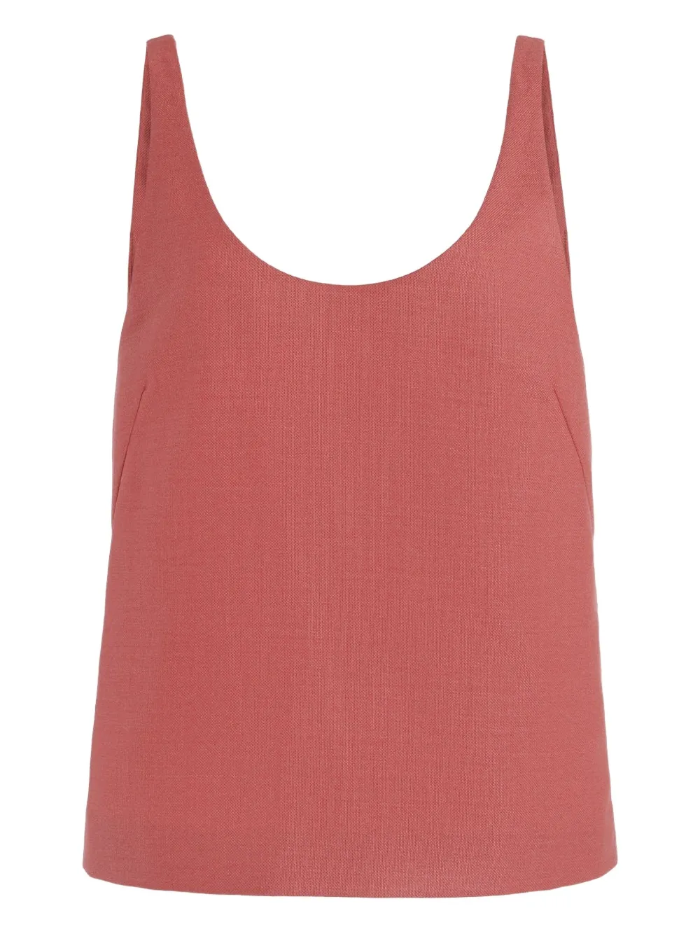 Gabriela Hearst scoop-neck sleeveless top | Pink | Image 1