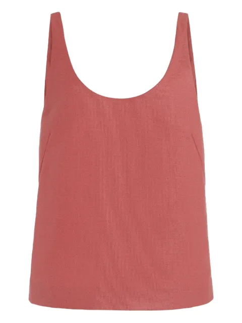 Gabriela Hearst scoop-neck sleeveless top