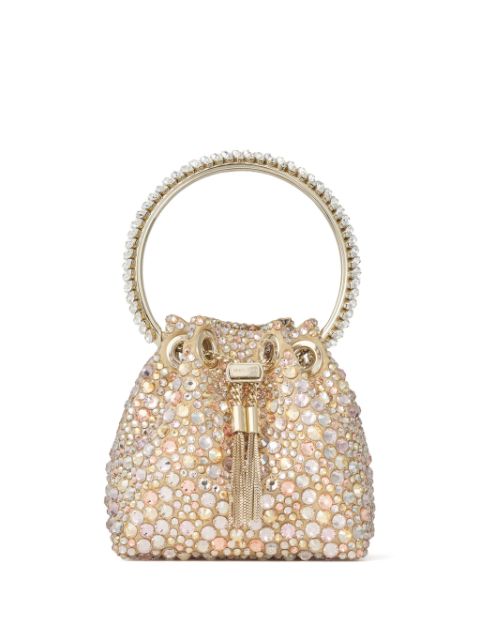 Jimmy Choo micro Bon Bon bucket bag