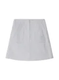 Burberry Kids corduroy mini skirt - White