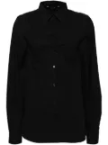 pushBUTTON classic collar shirt - Black