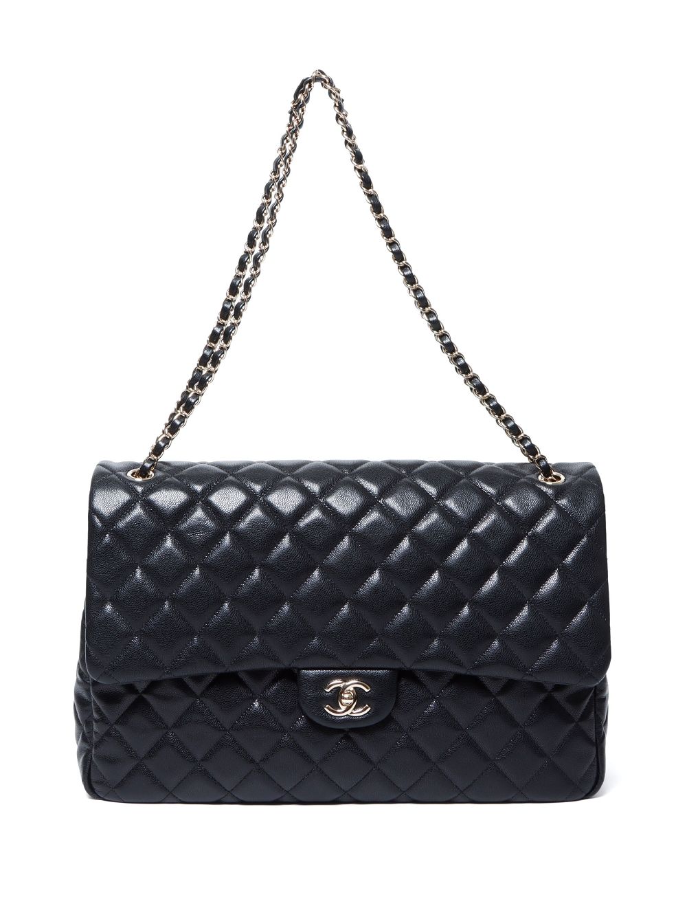 Affordable HOT SALE CHANEL 2020s diamond-quilted double-chain shoulder bag Women