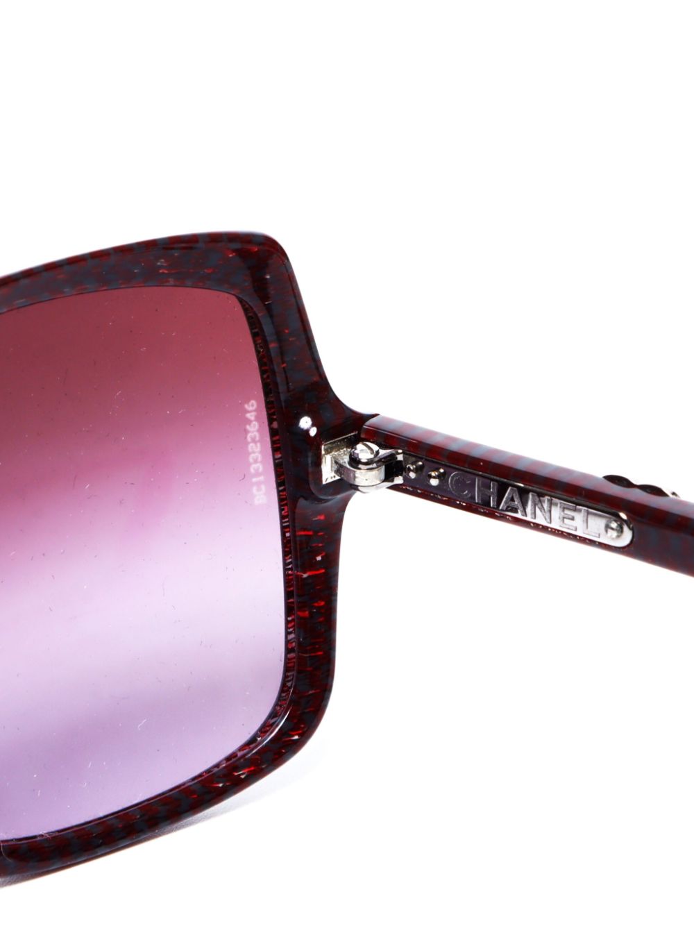 CHANEL 2000s butterfly-frame sunglasses Women