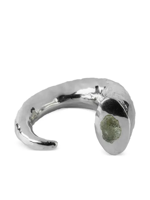 Parts of Four Giant Horn aquamarine bracelet
