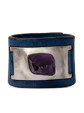 Parts of Four Amulet amethyst bracelet - Blue