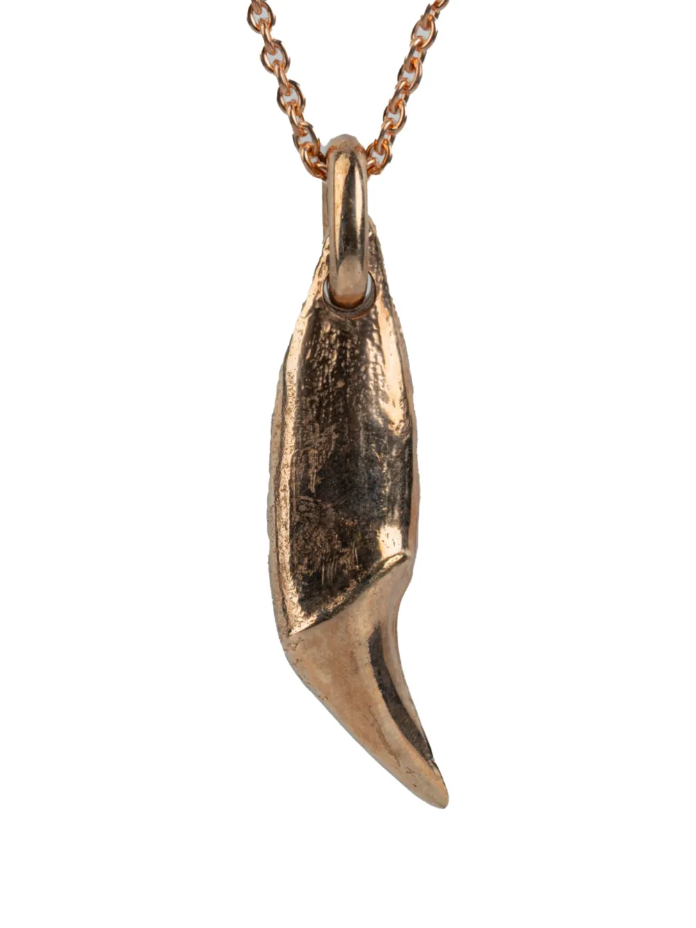 Parts of Four bear-tooth necklace - Oro