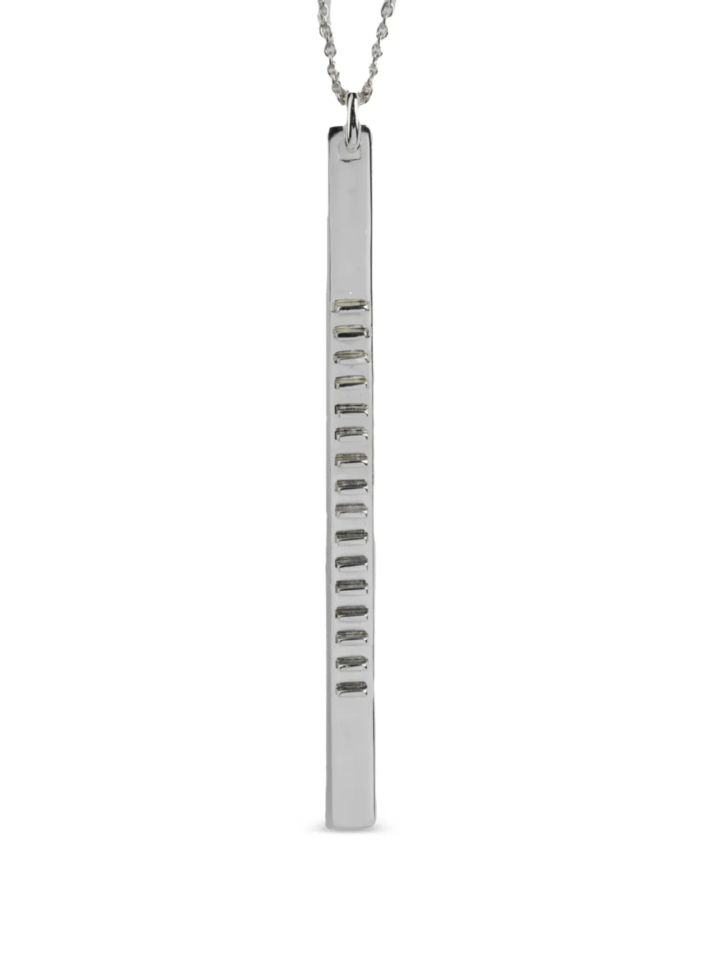 Parts of Four collar con placa rectangular | plateado | Image 1