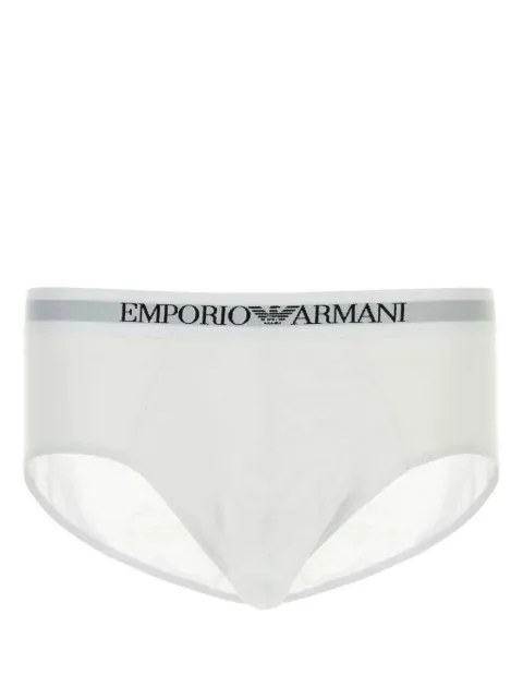 Emporio Armani logo-waistband briefs (pack of three)