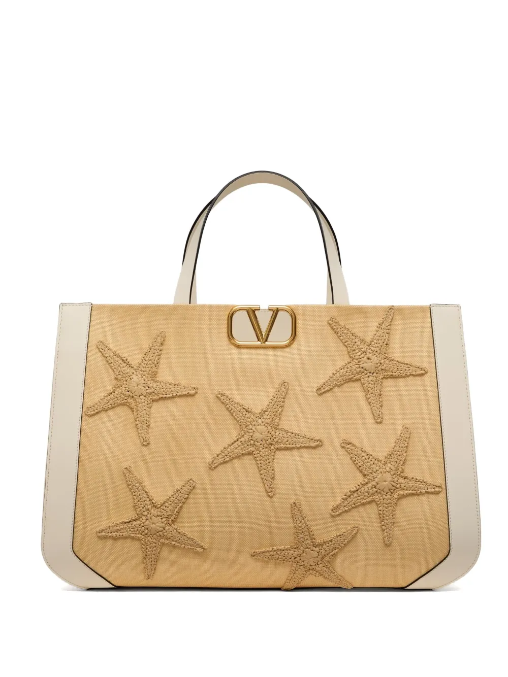 Valentino Garavani VLogo shopper Beige
