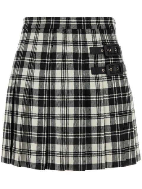 Alessandra Rich pleated skirt