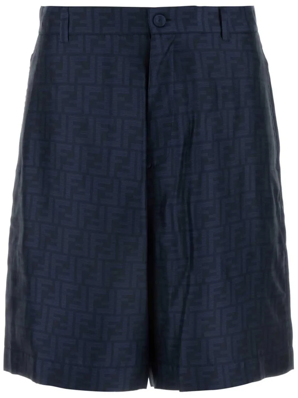 FENDI Zijden bermuda shorts Blauw