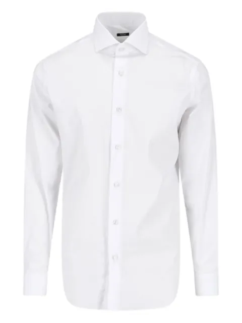 Barba long-sleeve button-down shirt